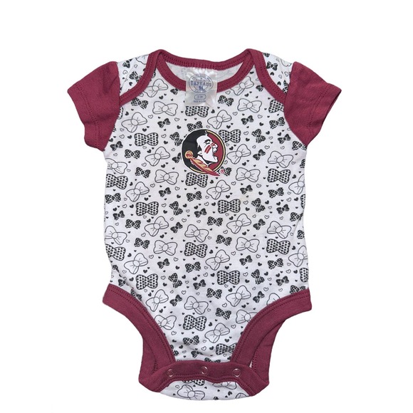 NWOT 3 Newborn Outfit FSU Baby Florida State Seminoles - Picture 2 of 5